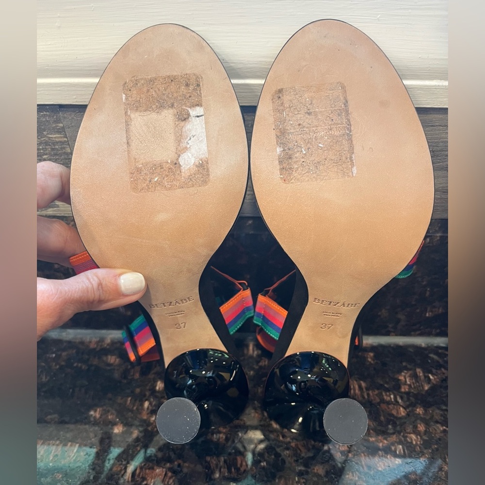 NEW - BETZÁBE Selena Pride Strap Sandal - Size 7 - Picture 9 of 11